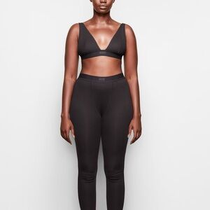 SKIMS Cotton Rib Legging – Soot Gray – Size 2X – New With Tags